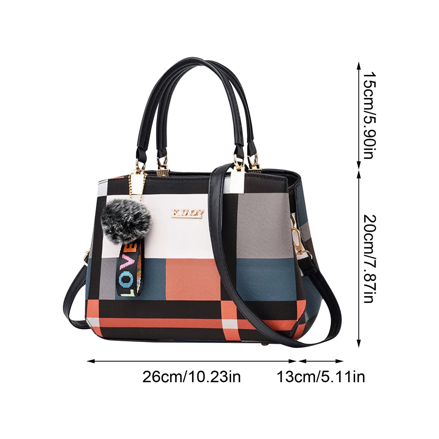 2024 New Fashion Women's Bag, Fashionable Women's Bag, European and American One Shoulder Crossbody Bag