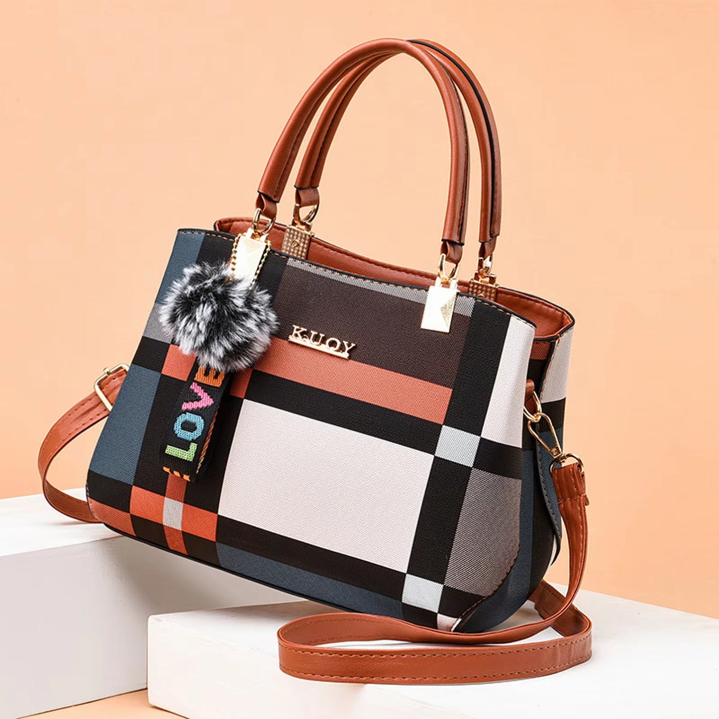2024 New Fashion Women's Bag, Fashionable Women's Bag, European and American One Shoulder Crossbody Bag