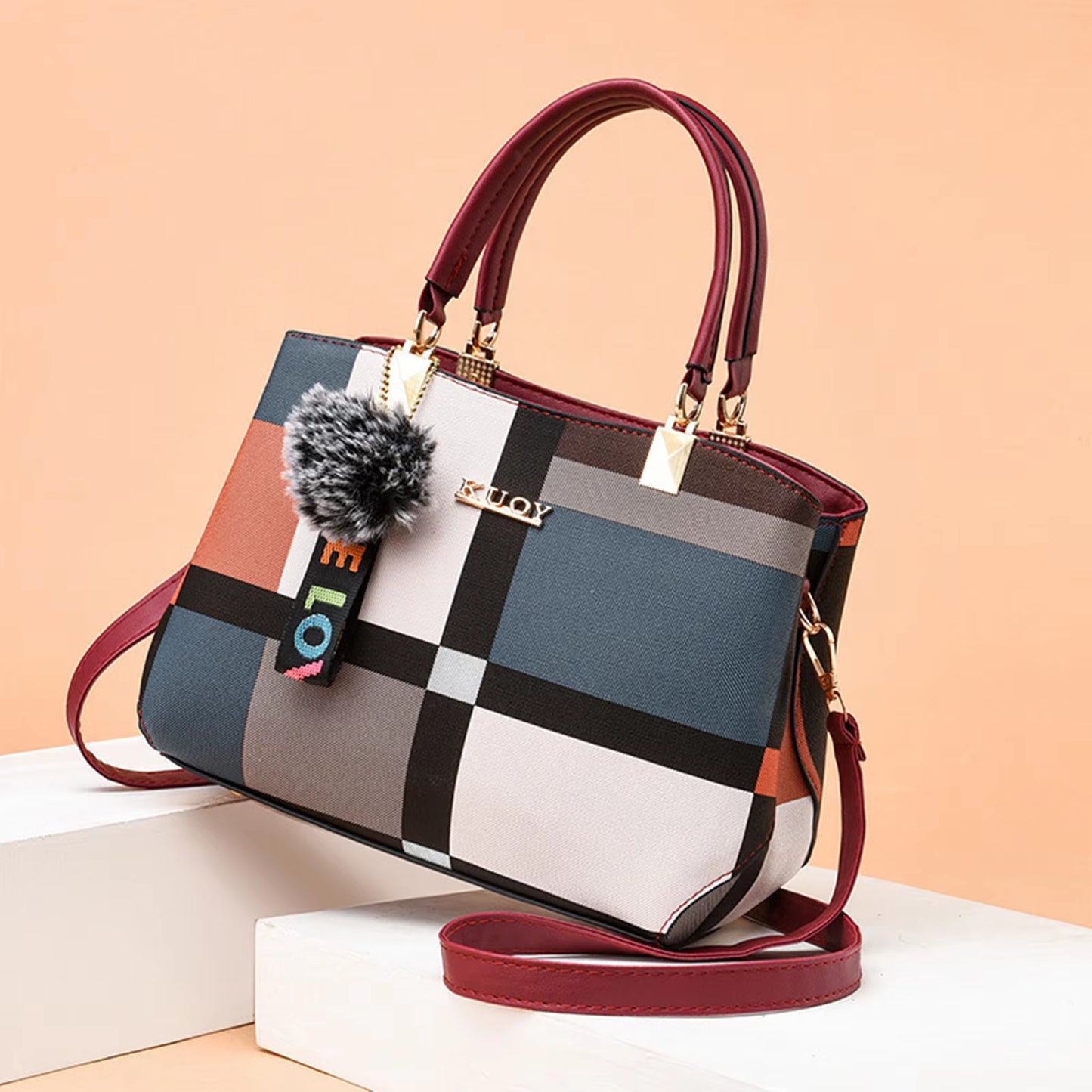 2024 New Fashion Women's Bag, Fashionable Women's Bag, European and American One Shoulder Crossbody Bag