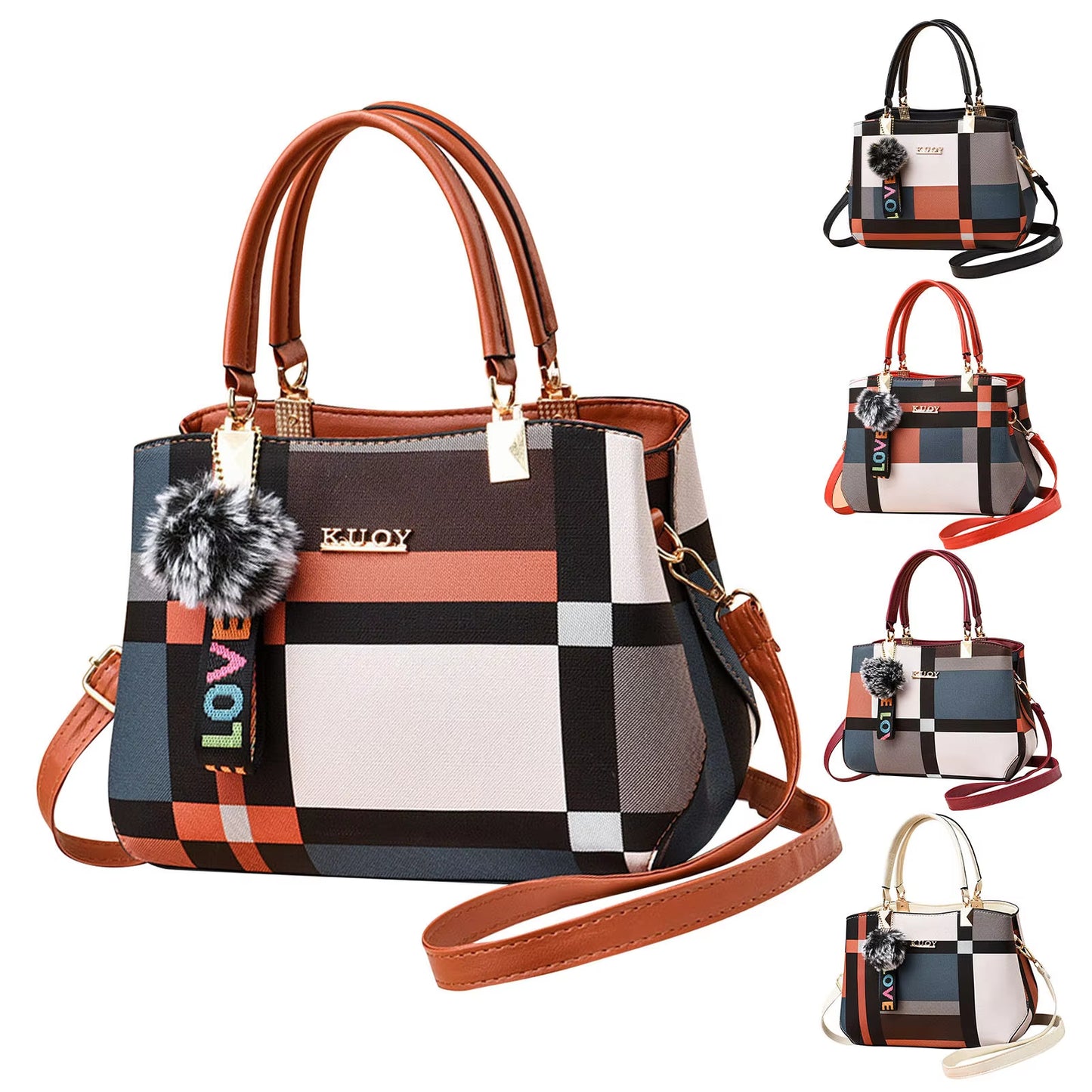 2024 New Fashion Women's Bag, Fashionable Women's Bag, European and American One Shoulder Crossbody Bag
