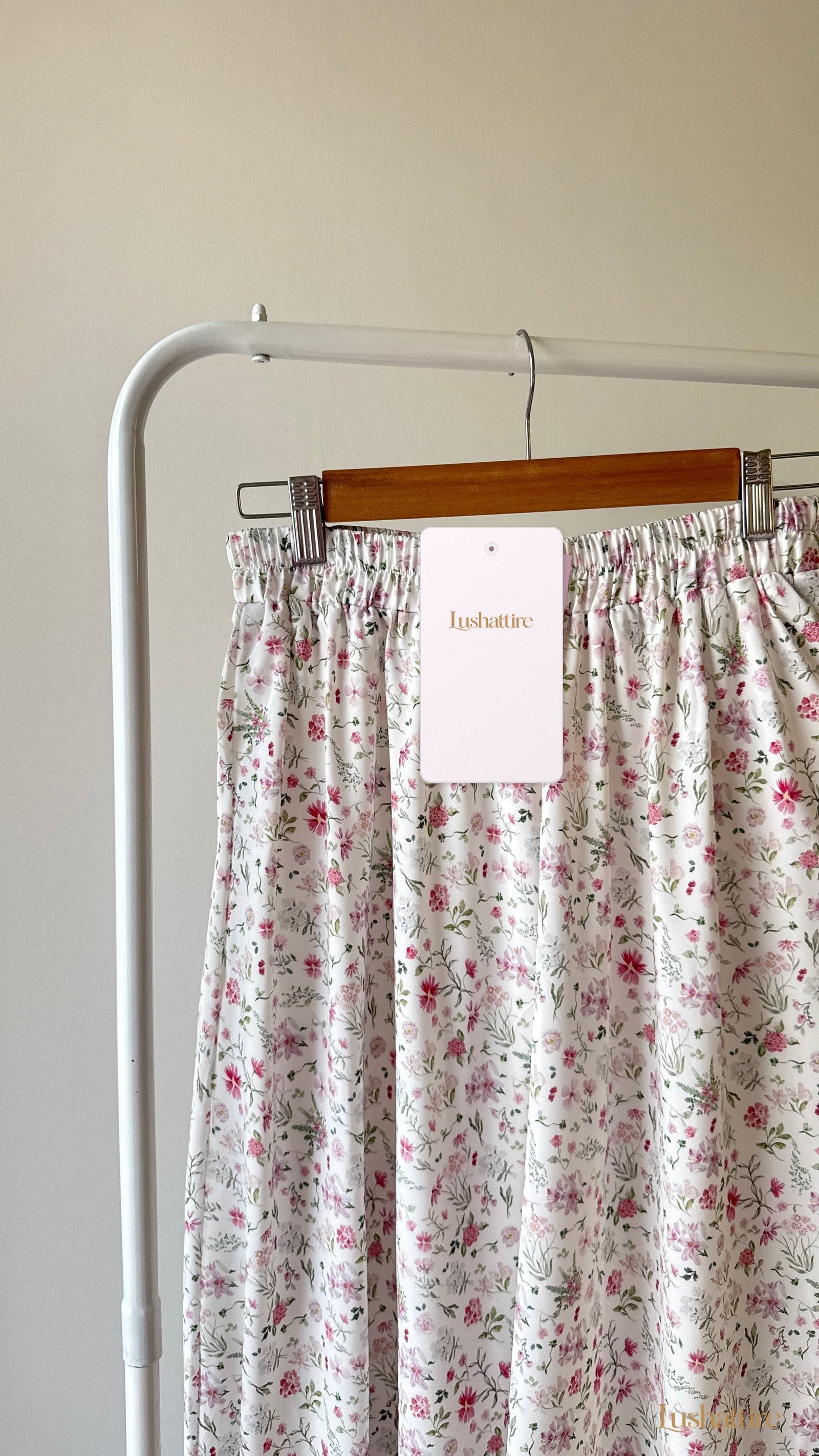 Blush Meadow Maxi Skirt view 4