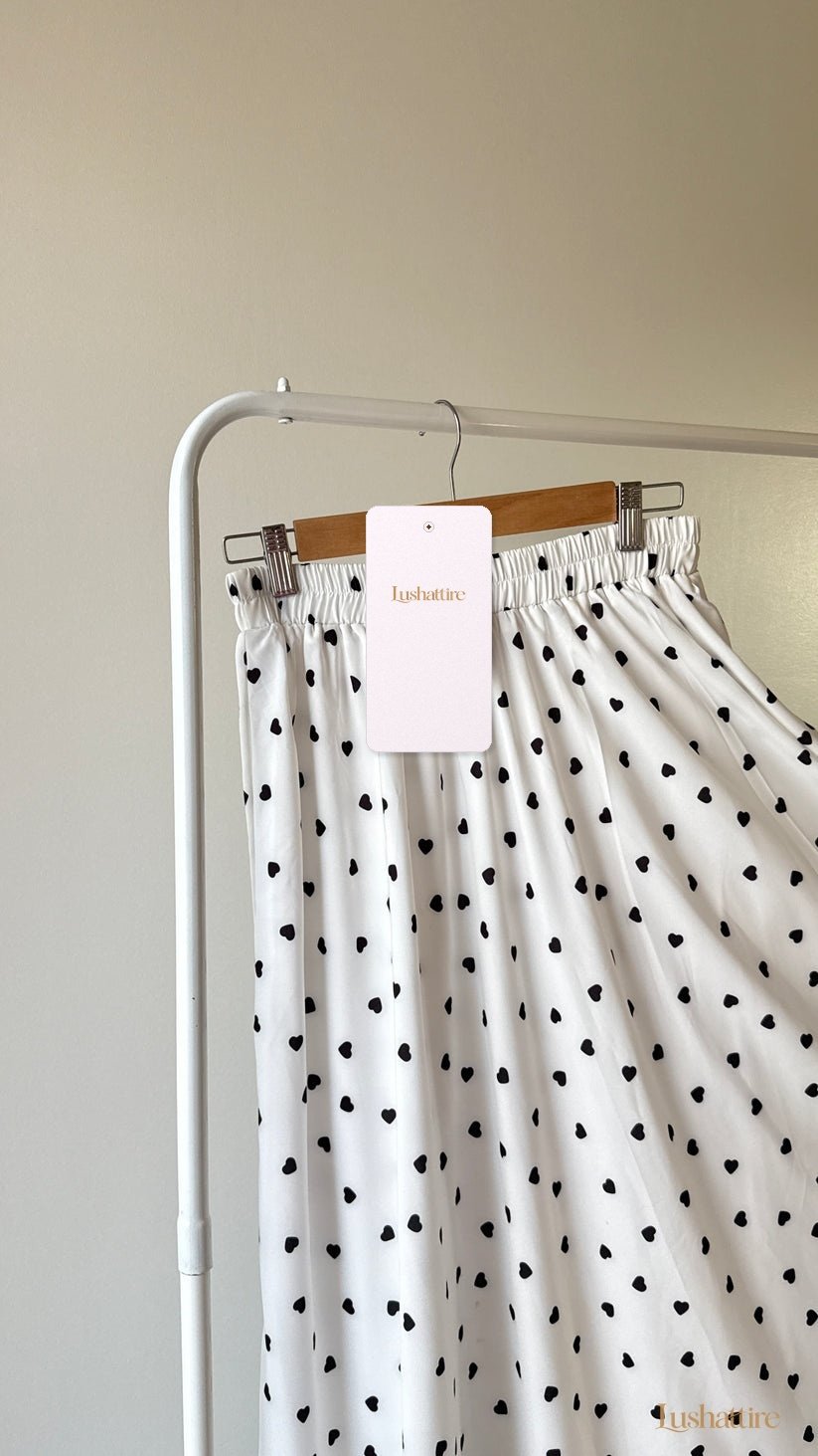 Ink Spot Maxi Skirt