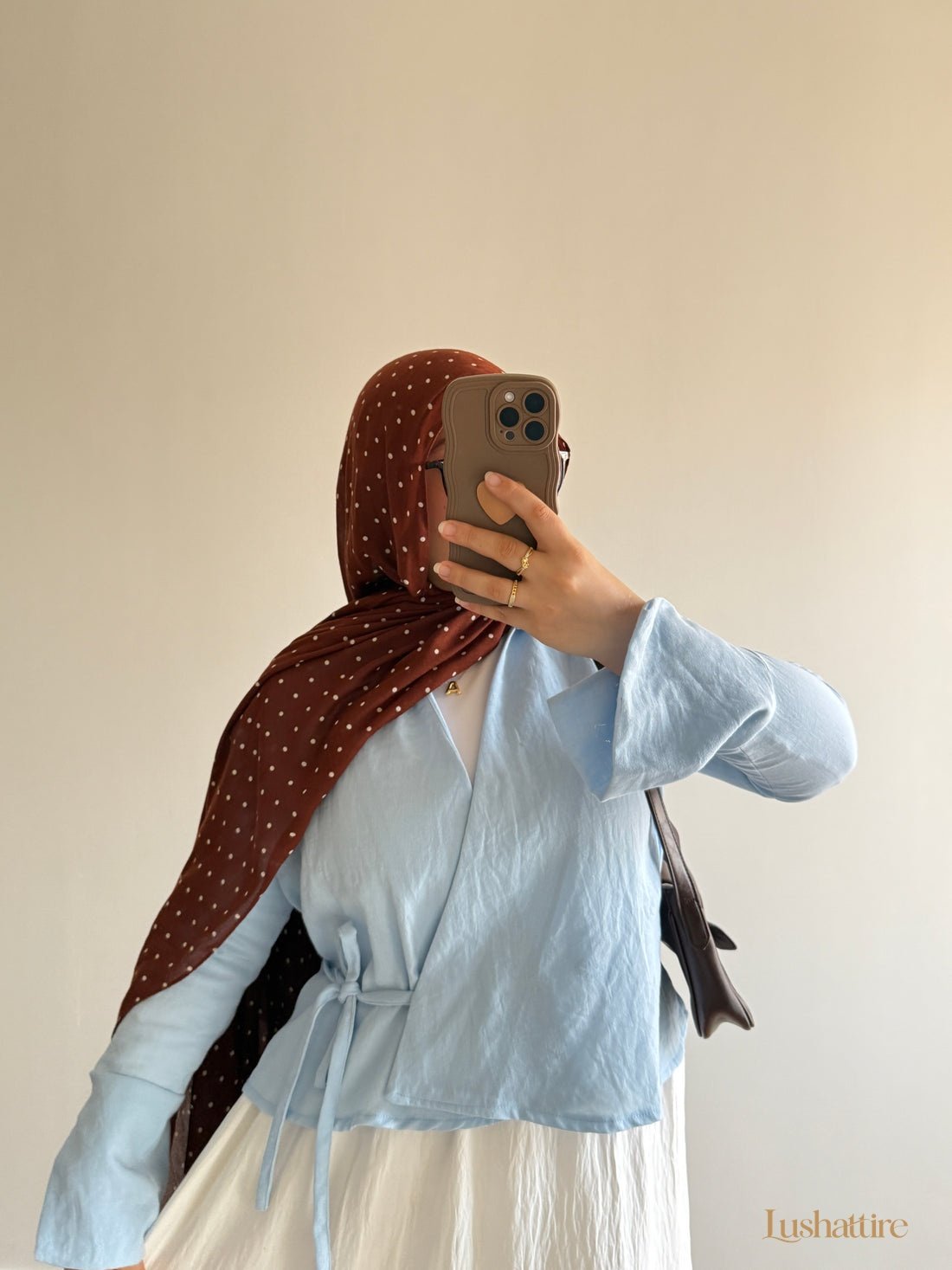 Powder Blue Relaxed Knit